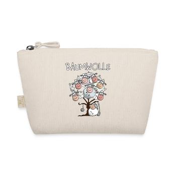 Baumwolle Schaf T-Shirt lustig Schaf - Bio-Täschchen - Natur - Vorne