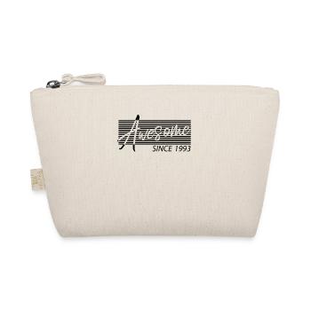 Awesome Since 1993 Birthday Retro - Organic Pouch - nature - Front
