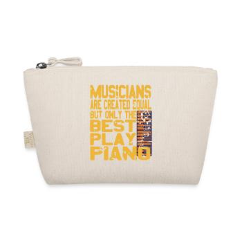 Les musiciens sont créés à égalité drôle pianiste piano - Trousse biologique - nature - Devant