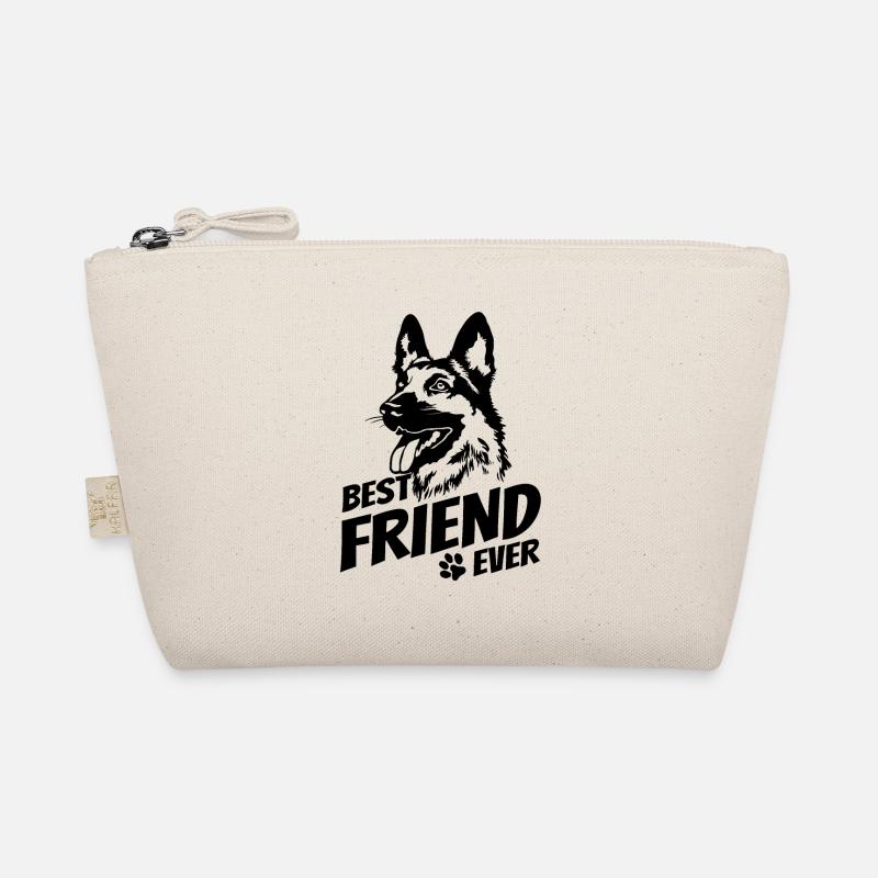 Schäferhund - bester Freund - Hundebesitzer Bio-Täschchen