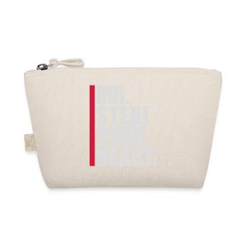 mr steal your heart - Organic Pouch - nature - Front