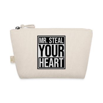 mr steal your heart - Organic Pouch - nature - Front