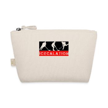 Ice hockey team, club, club, player coach fan - Organic Pouch - nature - Front