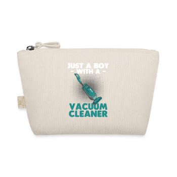 Vacuum cleaner cleaner tidying up housewife - Organic Pouch - nature - Front