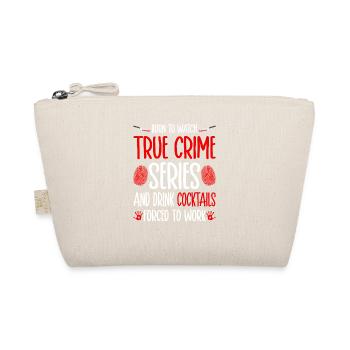 Série et cocktails True Crime, Murder Show - Trousse biologique - nature - Devant