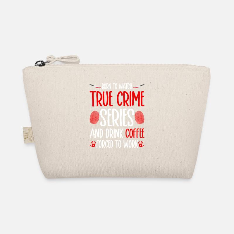 True Crime and Coffee Forced To Work, Murderino Bio-Täschchen