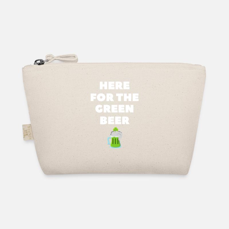 Beer Drinking Alcohol St Patrick's Day Irish Gift Organic Pouch