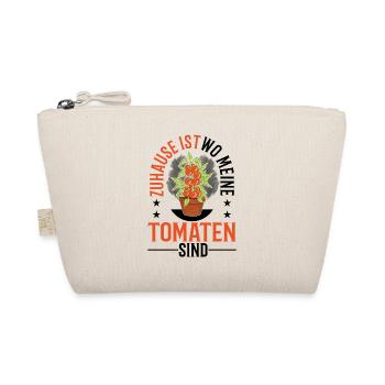 Zuhause ist wo meine Tomaten sind Tomatenzüchter - Bio-Täschchen - Natur - Vorne