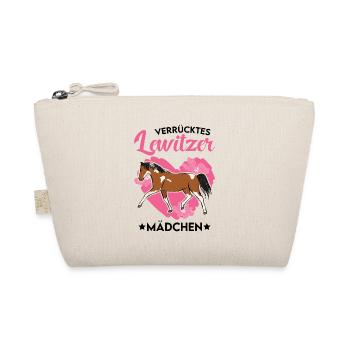 Verrücktes Lewitzer Mädchen - Bio-Täschchen - Natur - Vorne