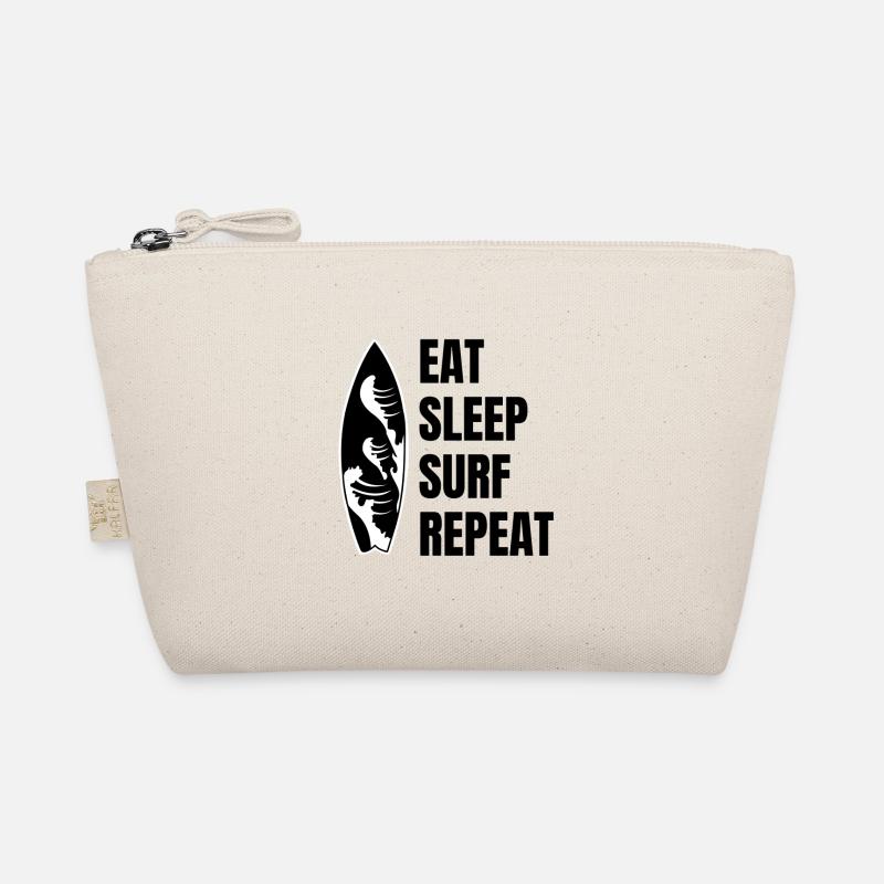 Surf instructor surfing Surfing Surfer Surfboard Organic Pouch