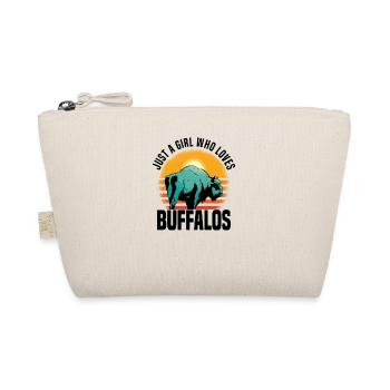 Buffalo Bison Ox Indian American - Organic Pouch - nature - Front