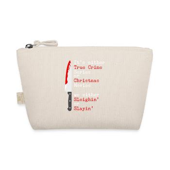 Série true Crime ou Films de Noël Sleighin Or - Trousse biologique - nature - Devant