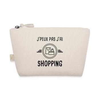 j'peux pas j'ai shopping - Trousse biologique - nature - Devant