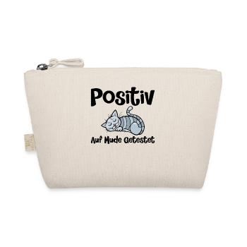 Positiv Auf Müde Getestet - Bio-Täschchen - Natur - Vorne