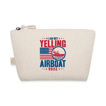 Airboat Racing Boat Captain Airboat Race Ges - Trousse biologique - nature - Devant