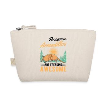 Because Armadillos are freaking awesome Armadillo - Organic Pouch - nature - Front