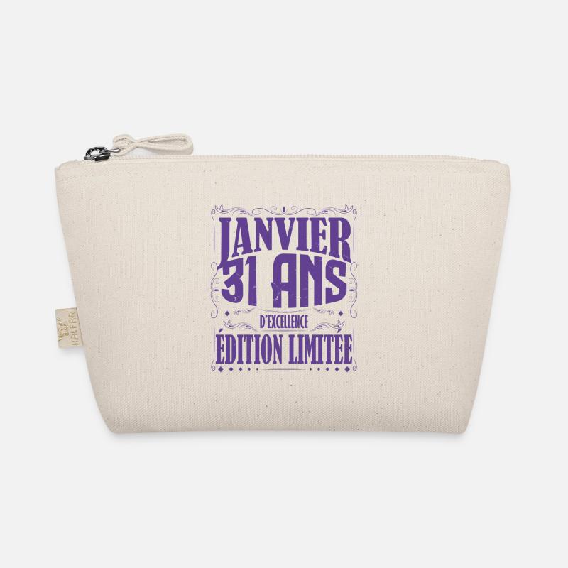 Janvier 31 ans. Cadeau 31 ans janvier anniversaire Trousse biologique