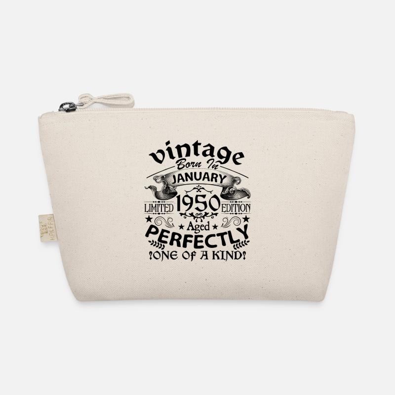 Janvier 1950 | Vintage 1950 | né en Janvier Trousse biologique