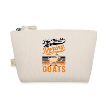 Goats Gift Goat Host Goat - Organic Pouch - nature - Front
