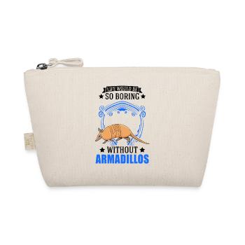 Armadillo Gift Armadillo - Organic Pouch - nature - Front