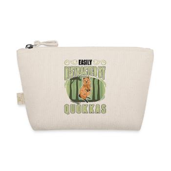 Easily distracted by Quokka's Short-tailed Kangaroo - Organic Pouch - nature - Front