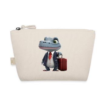 Business crocodile - Bio-Täschchen - Natur - Vorne