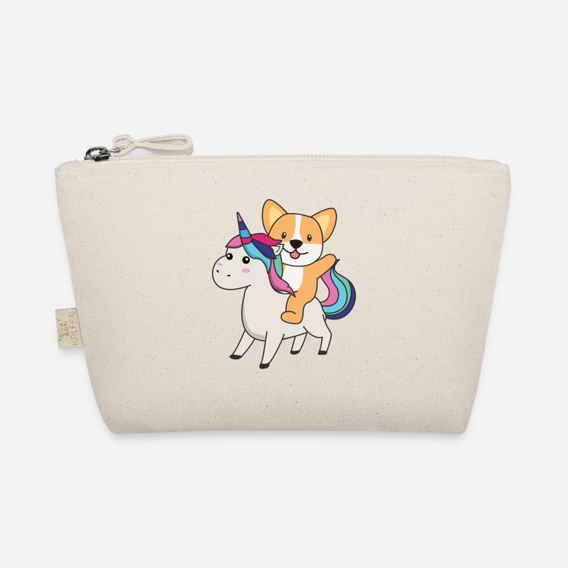 Corgi Einhorn süße Tiere Einhörner hunde Bio-Täschchen