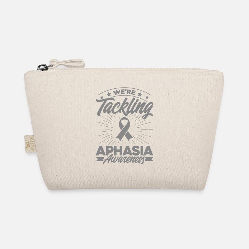 Grey Loop Aphasia Support Aphasia Overl Organic Pouch