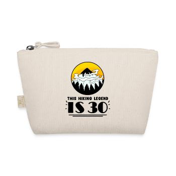 30ème anniversaire randonneur 30 ans randonnée en montagne - Trousse biologique - nature - Devant