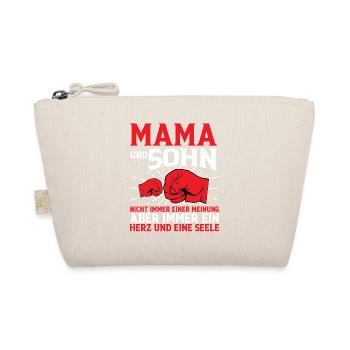 Mama Und Sohn - Bio-Täschchen - Natur - Vorne