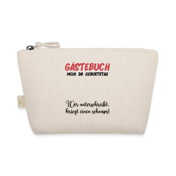 30th Birthday Fun Party Guest Book Funny Gift - Bio-Täschchen - Natur - Vorne