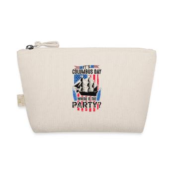 It's Columbus Day 1942 American - Organic Pouch - nature - Front