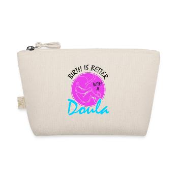 Better with a - Organic Pouch - nature - Front