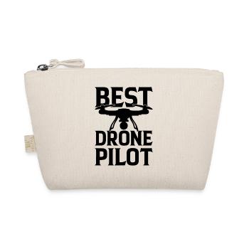 Quadcopter Drone Pilot Drone Racers - Best Drone P - Bio-Täschchen - Natur - Vorne