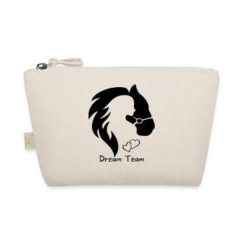 Horse with girl - Organic Pouch - nature - Front