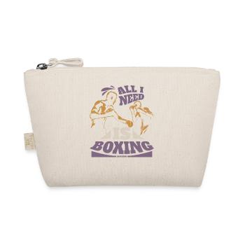 All I Need Is Boxing - Bio-Täschchen - Natur - Vorne
