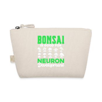 Bonsai Baum Geschenk Japan Bonsai Garten - Bio-Täschchen - Natur - Vorne