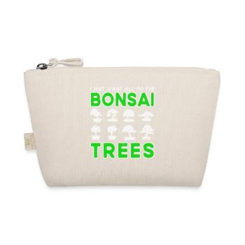 Bonsai Baum Geschenk Japan Bonsai Garten - Bio-Täschchen - Natur - Vorne