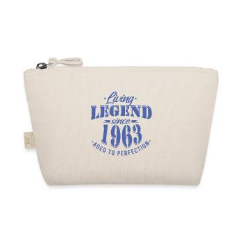Living legend since 1963 sayings - Organic Pouch - nature - Front