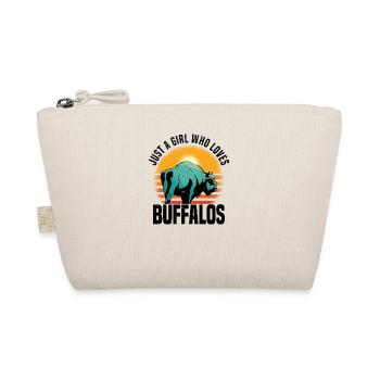 Buffalo Bison Ox Indian American - Organic Pouch - nature - Front