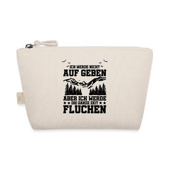 Ich Werde Nicht Aufgeben Wandern Wandersmann Trekk - Bio-Täschchen - Natur - Vorne