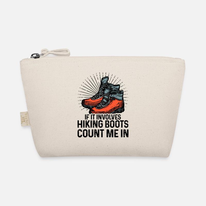If It Involves Hiking Boots Count Me In Hiking Tre Bio-Täschchen