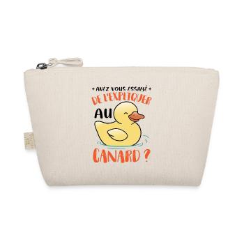 Canard Humour | Jeune Canard - Trousse biologique - nature - Devant