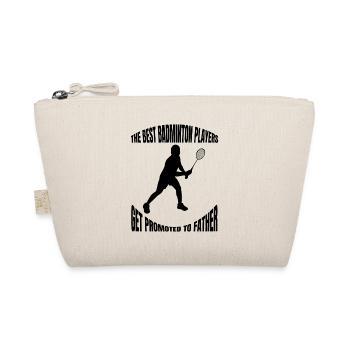 Joueur de badminton Papa Badminton Père Badminton - Trousse biologique - nature - Devant
