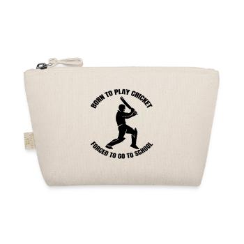 Cricket Cricket Cricket Fan Gift Slogan Team - Organic Pouch - nature - Front