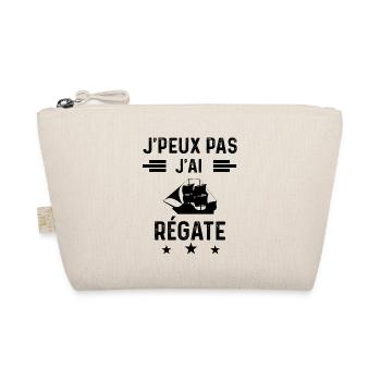 j'peux pas j'ai régate bateau - Trousse biologique - nature - Devant