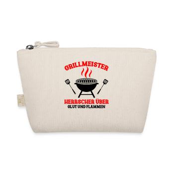 Barbecue And Grill Saying Design For Grillmeister - Bio-Täschchen - Natur - Vorne