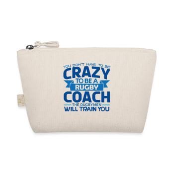 Rugby-Trainer | Rugby-Trainer-Geschenk Der beste Trainer - Bio-Täschchen - Natur - Vorne