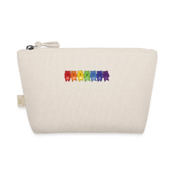 Rainbow Quokka Cute Colorful Axololt for Kids - Organic Pouch - nature - Front