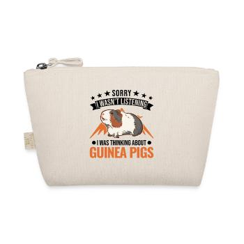 Guinea Pig Gift Guinea Pig - Organic Pouch - nature - Front